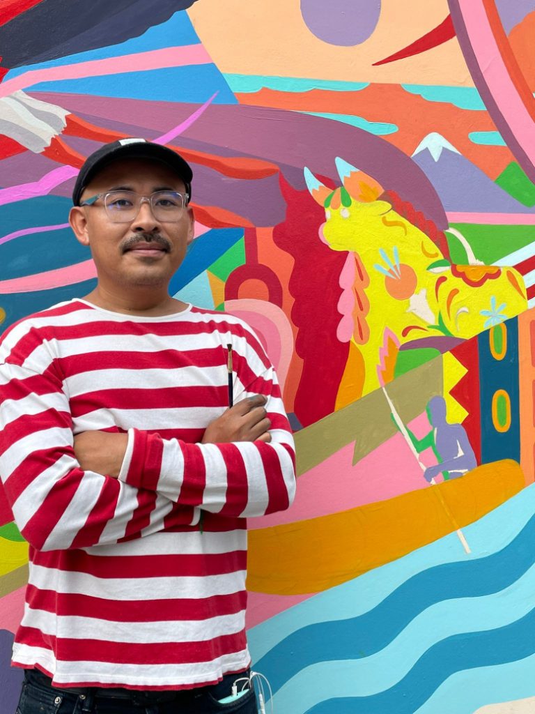 Mural en Miraflores celebrará el bicentenario de Brasil y el Perú