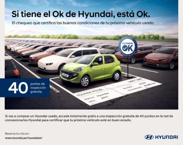 Hyundai Perú ofrece inspección mecánica gratuita para todos sus modelos publicados en Neoauto.