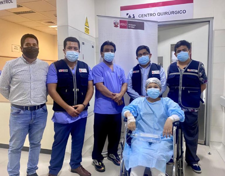 Se realiza la primera Cirugía Laparoscópica a paciente No Covid en el Hospital Emergencia Ate Vitarte