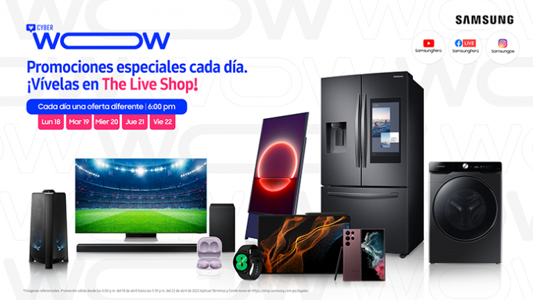 Inició el Cyber Wow en Samsung