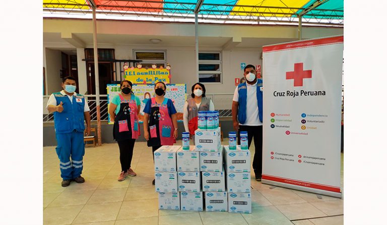 Clorox Perú y Cruz Roja peruana se unen para fortalecer desinfección en regreso a colegios de Lima