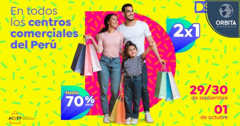 Día del Shopping: regresa con descuentos de hasta 70% en centros comerciales a nivel nacional