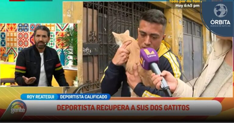 “Arriba mi Gente” Logra que deportista Roy Reátegui recupere a sus mascotas