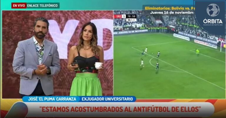 ‘Puma’ Carranza en Arriba Mi Gente: “Nosotros estamos acostumbrados al antifútbol de ellos” 