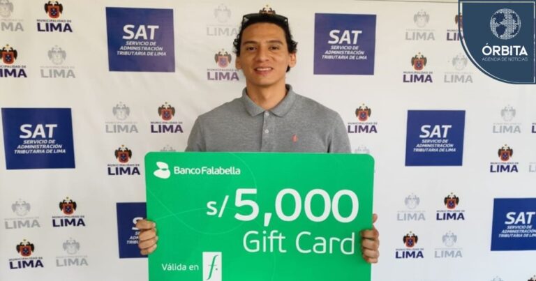 ¡Premiazos! SAT de Lima te regala gift cards de S/5000 y electrodomésticos por el pago puntual de tus tributos