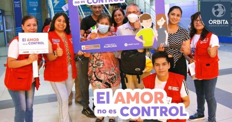 Ministerio de la Mujer y Poblaciones Vulnerables lanza campaña “El amor no es control”