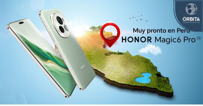 A solo cuatro días de su lanzamiento global: Confirmada la llegadadel HONOR Magic6 Pro a Perú