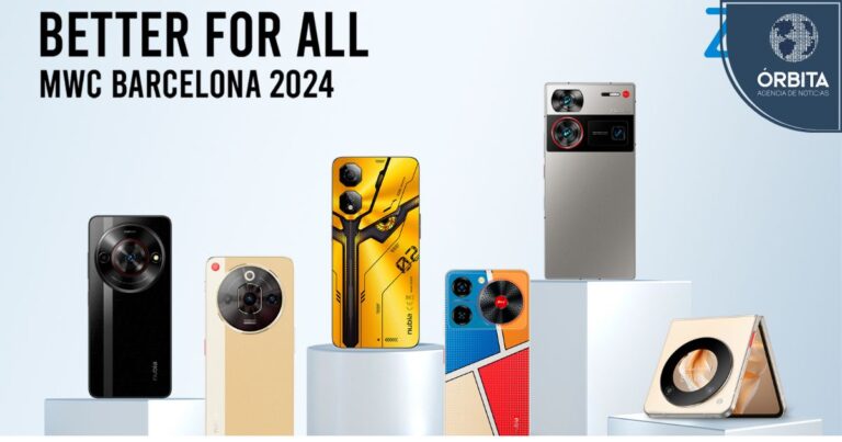 nubia anunció oficialmente su expansión global en el MWC 2024