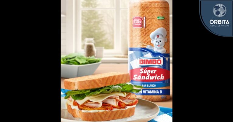 ‘Súper Sándwich’ llega al mercado: un pan blanco nutritivo y 30% más grande que el pan Bimbo XL