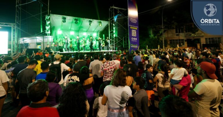 Miles celebraron con cumbia y rock por la Amazonía