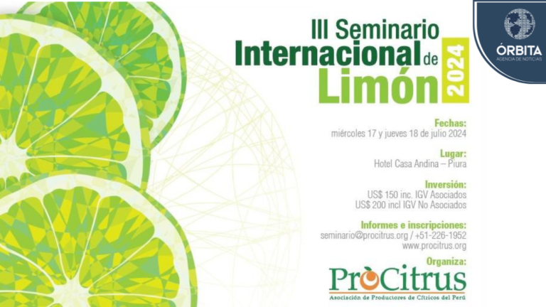 Piura será sede del III Seminario Internacional de Limón 2024