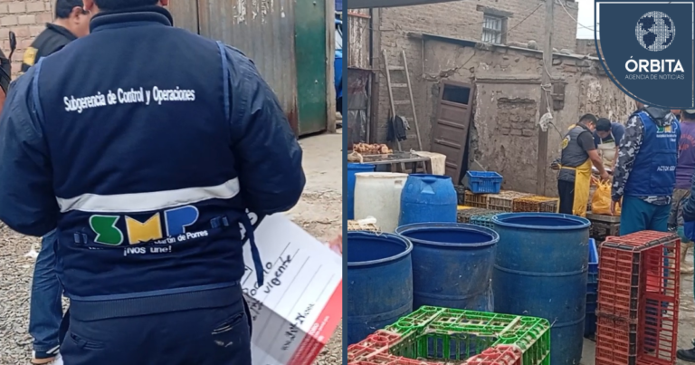 SMP: Clausuran locales de distribución de carne de aves en mal estado