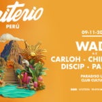 Wade aterriza con su showcase Criterio en Perú el 9 de noviembre en Paradiso Lima Club Cultural