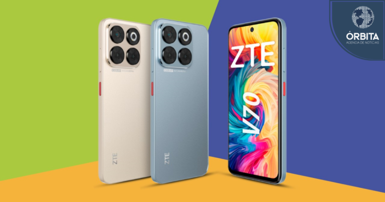ZTE lanza en Perú el nuevo smartphone ZTE V70: Potente cámara con IA de 108MP