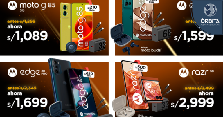 Motorola presenta combos y descuentos imperdibles en tecnología