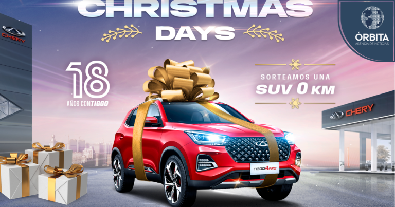 ¡Celebra la Navidad con Chery y gana un vehículo nuevo!