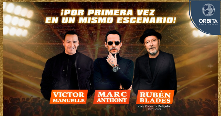 Se agotan entradas para Marc Anthony, Rubén Blades, Victor Manuelle y Daniela Darcourt