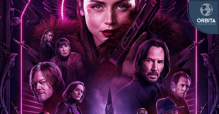 Keanu Reeves y Ana de Armas se lucen en el nuevo póster de Ballerina