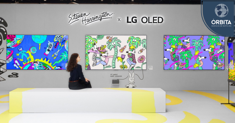 LG OLED X Steven Harrington: El arte pop se une al televisor oled transparente