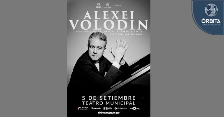 El gran pianista ruso Alexei Volodin ofrecerá concierto en Lima