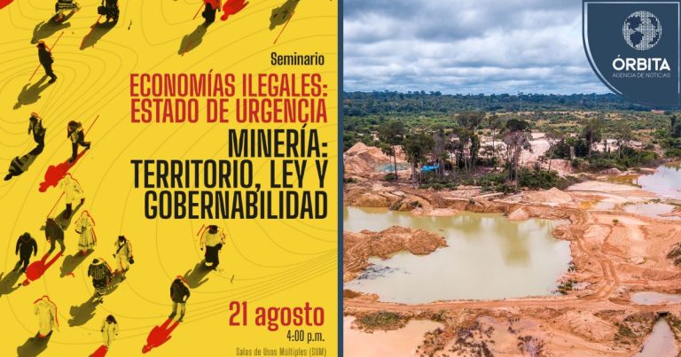 PUCP reunirá a expertos para proponer salidas frente a la minería ilegal y sus efectos en el Perú