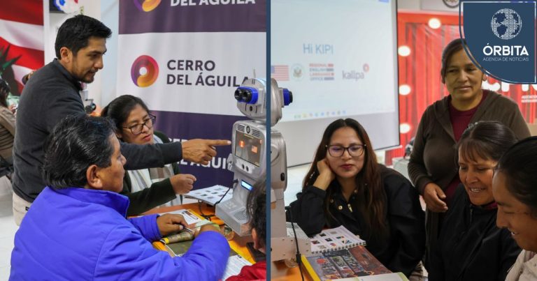 Kallpa Generación y la Embajada de los Estados Unidos impulsan la enseñanza del inglés junto a la robot Kipi en Huancavelica