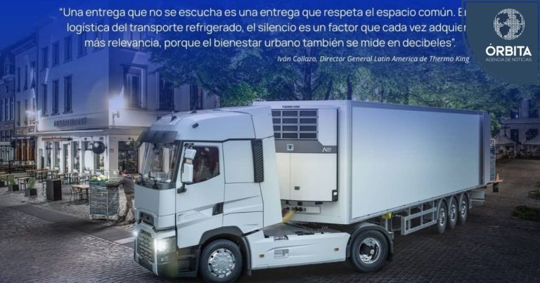 Transporte refrigerado silencioso: Clave para disminuir la contaminación acústica por vehículos