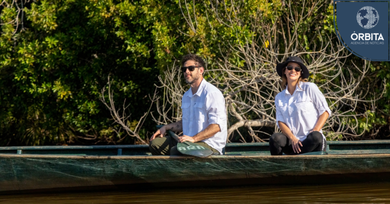 Valeria Piazza y Pierre Cateriano se suman ala protección de la Amazonía en Madre de Dios