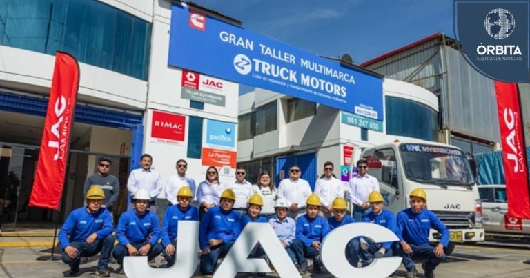 JAC Camiones y Truck Motors inauguran un nuevo taller autorizado para camiones en Arequipa 