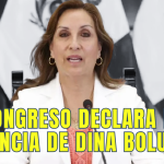 Congreso de Perú vaca a la presidenta Dina Boluarte por “incapacidad moral permanente”
