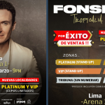 Salen a la venta más entradas para «Fonseca»