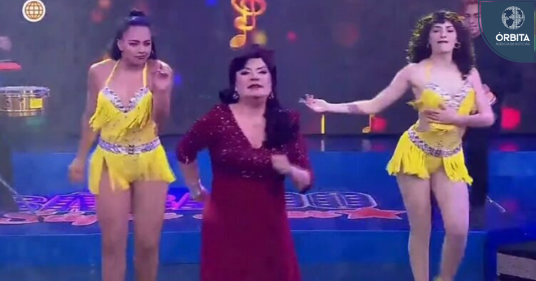 Señora Ley se puso a salsear en ‘Sábado Súper Star’